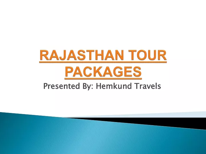 rajasthan tour package s