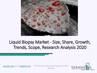 liquid liquid biopsy biopsy market trends scope