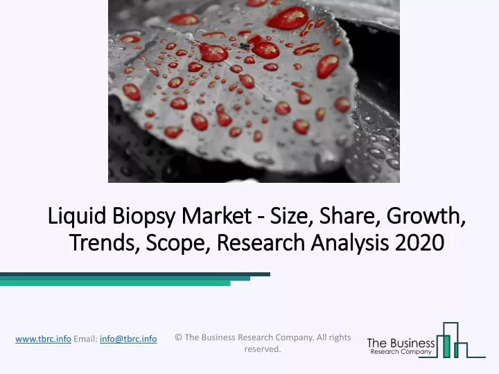 liquid liquid biopsy biopsy market trends scope