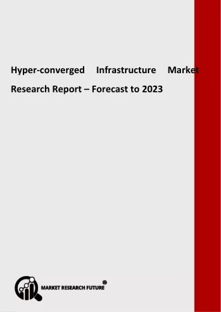 hyper converged infrastructure market research