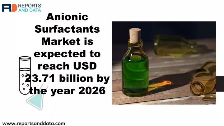 anionic surfactants market is expected to reach