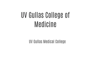 Uv Gullas College Of Medicine