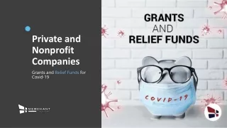Private and Nonprofit Companies Grants and Relief Funds for Covid-19