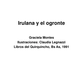 irulana y el ogronte