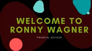 Ronny Wagner - The Financial Services Authority
