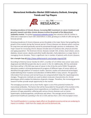 monoclonal antibodies market 2020 industry
