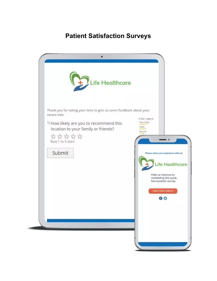 patient satisfaction surveys