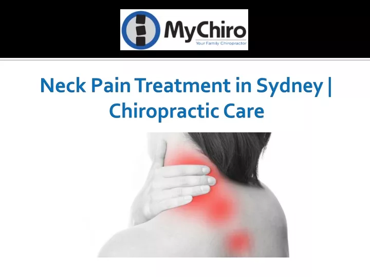 neck pain treatment in sydney chiropractic care