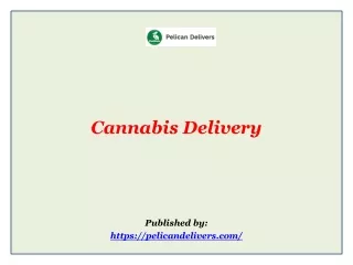 Cannabis Delivery