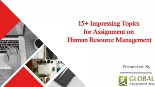Go through the PowerPoint Presentation on Human Resource Management made by PPT Makers