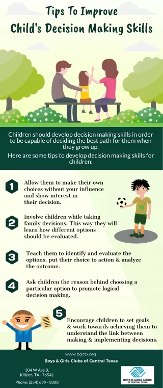 tips to improve child s decision making skills