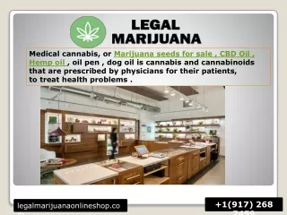 Legal Marijuana Online shop