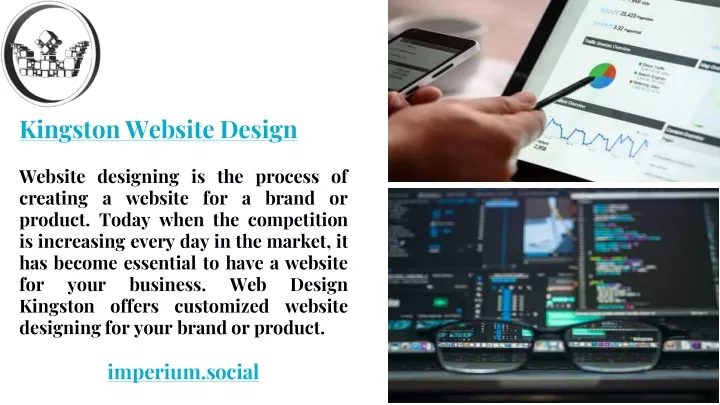 kingston website design