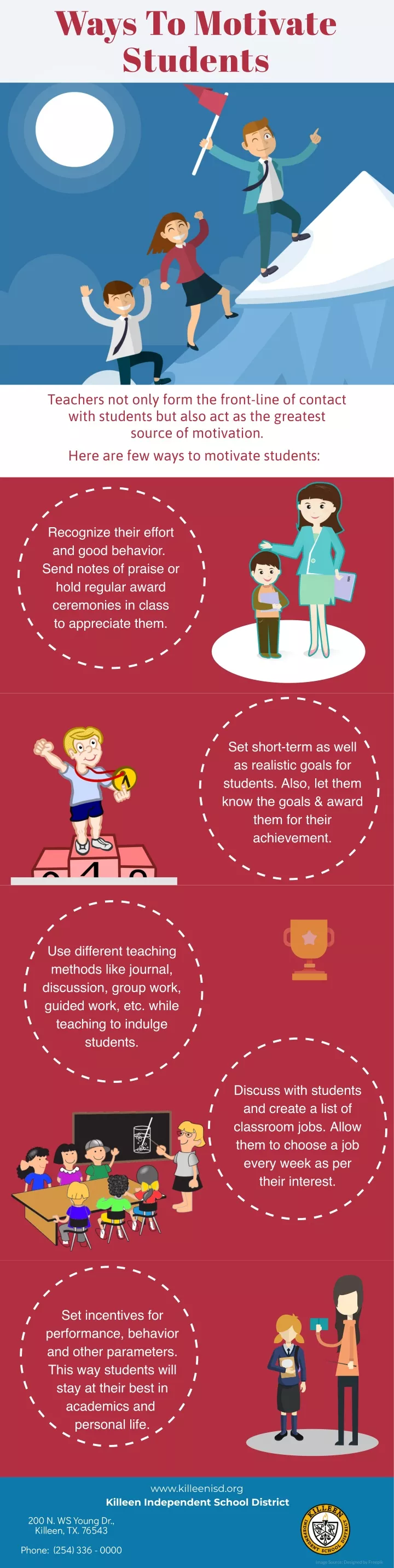 ways to motivate students