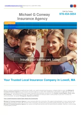 auto insurance in lowell