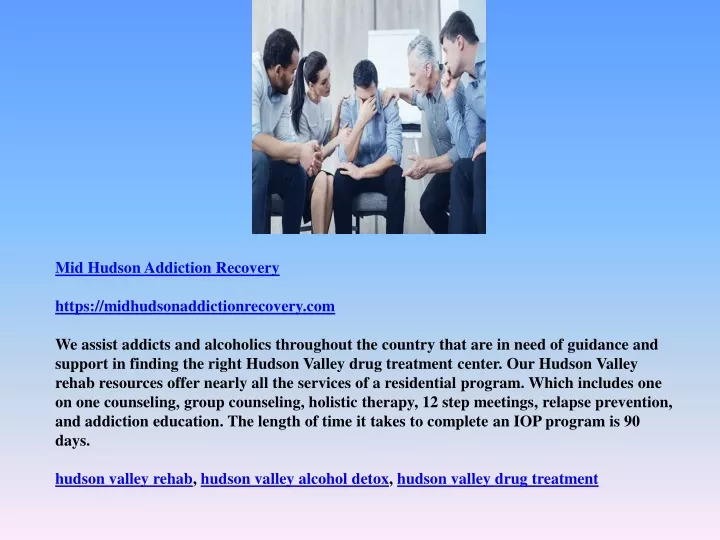 mid hudson addiction recovery https