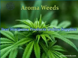 Best Marijuana Products Online Supplier
