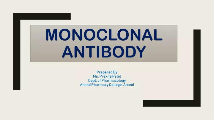 monoclonal antibody