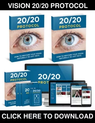 Vision 20/20 Protocol PDF, eBook by Dr. David Lewis