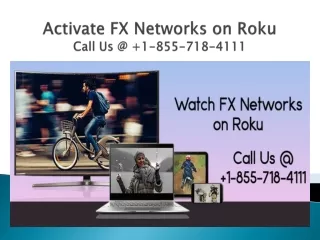 Activate Fxnetworks on Roku Device