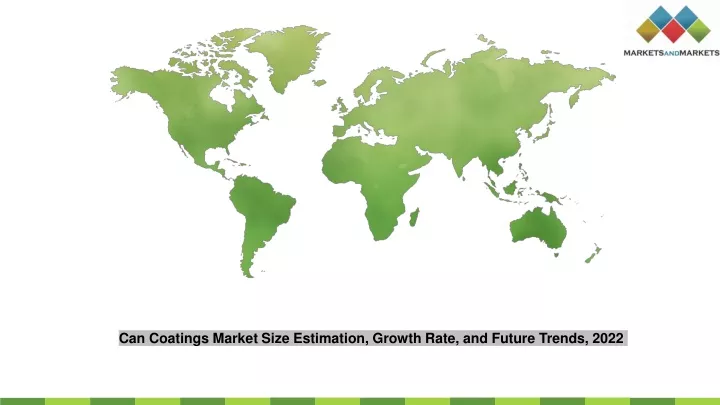 can coatings market size estimation growth rate