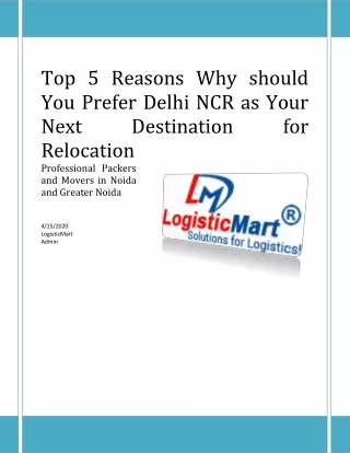 top 5 reasons why should you prefer delhi
