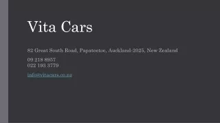 vita cars
