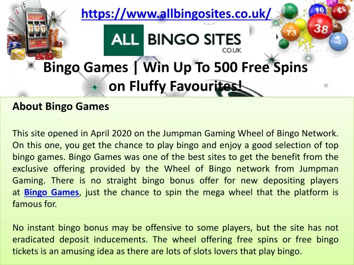 https www allbingosites co uk