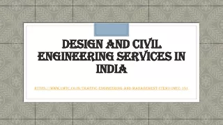 design and civil engineering services in india