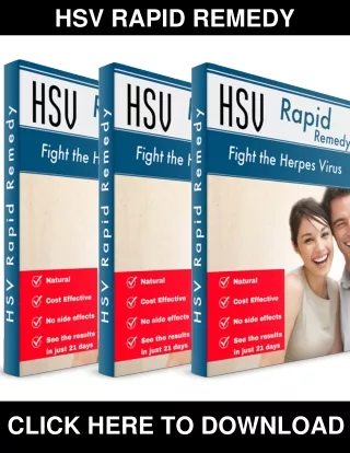 HSV Rapid Remedy PDF, eBook by Dr. Christine Buehler and Dr. Languin