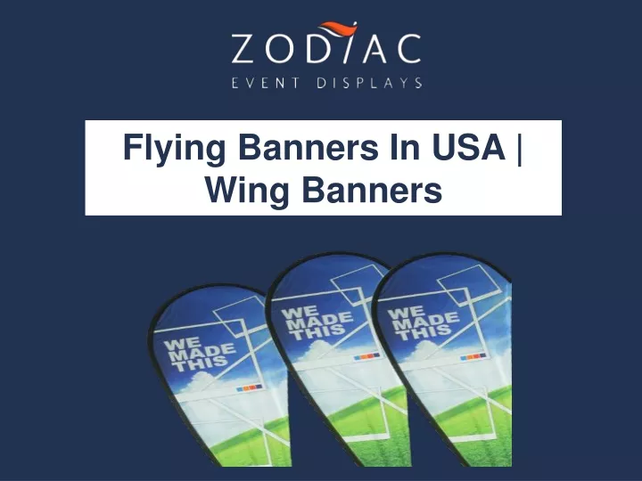 flying banners in usa wing banners