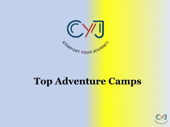 top adventure camps