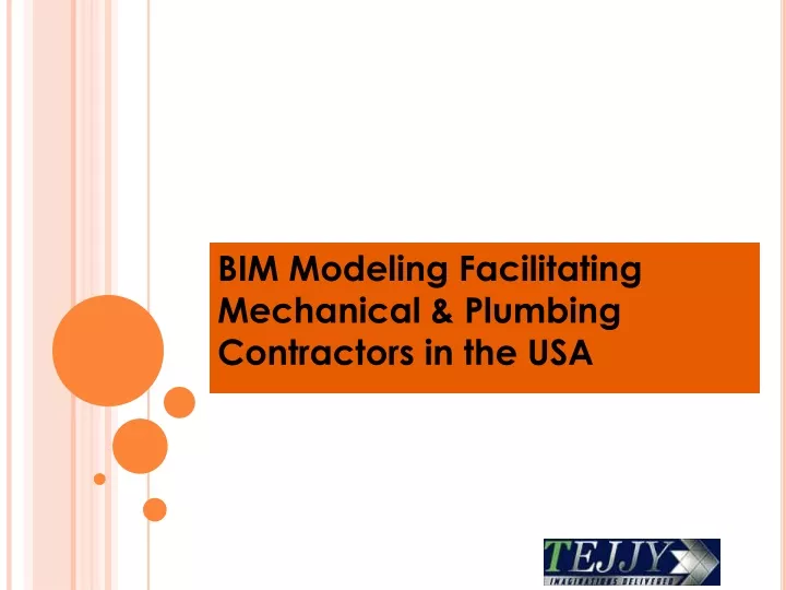 bim modeling facilitating mechanical plumbing contractors in the usa
