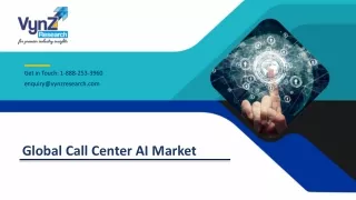 Global Call Center AI Market – Analysis and Forecast (2019-2024)