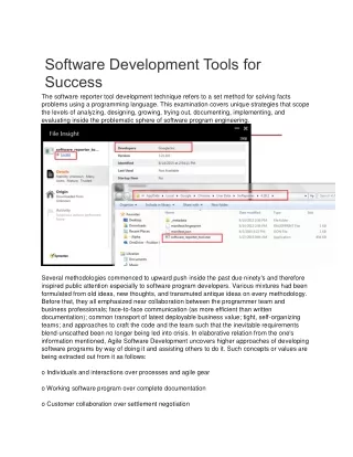 software reporter tool  https://softwarereportertools.com/