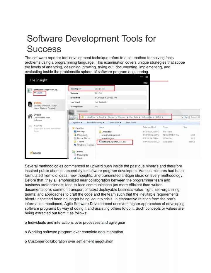 software development tools for success