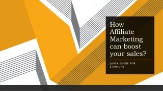 How affiliate can boost your sales?