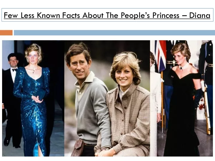 few less known facts about the people s princess