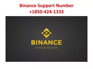 binance support number 1850 424 1333