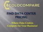 Data Center, Data Center Comparison - slide 1