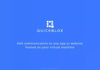 What is QuickBlox
