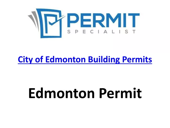 city of edmonton building permits