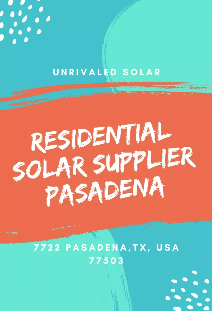 unrivaled solar