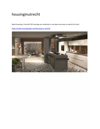 housinginutrecht