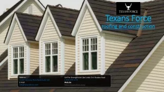 Emergency Roof Repair | Replacement in Houston | Texans Force