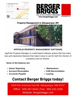 property management companies | Berger Briggs Albuquerque
