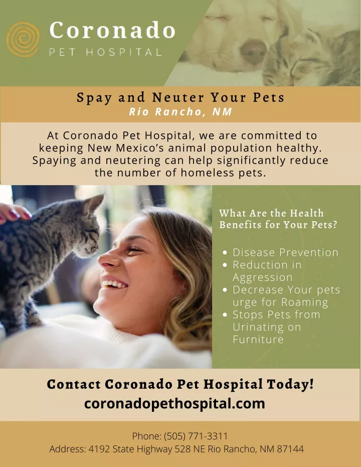 spay and neuter your pets rio rancho nm
