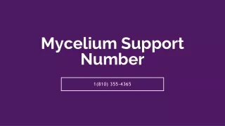 Mycelium Support 【!!1(810) 355-4365!!】Number