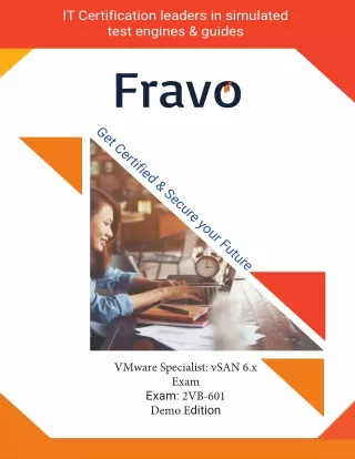 Pass VMware Specialist: vSAN 6.x Exam 2VB-601 in First Attempt