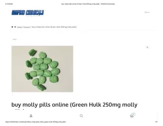 Buy Molly MDMA Pills (Pure MDMA)